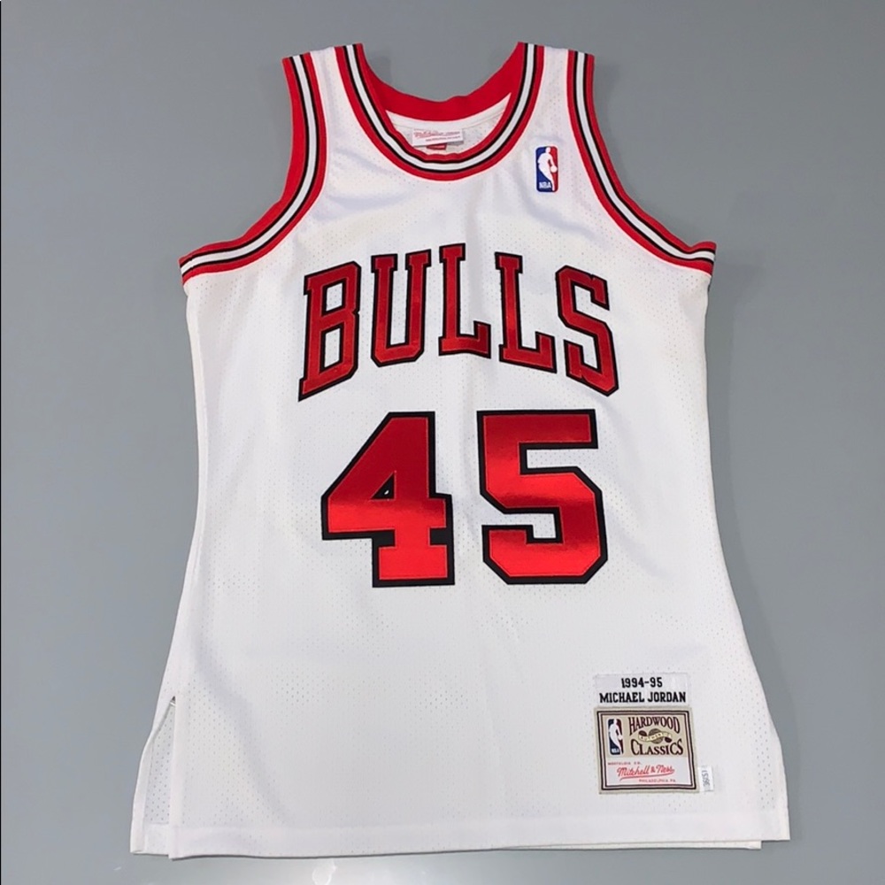 Throwback Michael Jordan 45 Jersey